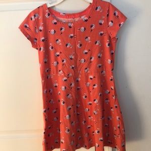 Cat &Jack 7/8 Girls Short Sleeve Dress